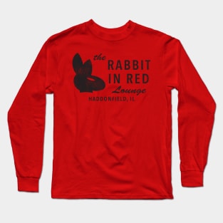 Rabbit In Red Lounge Long Sleeve T-Shirt